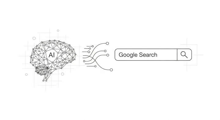 Google-Anzeigen in AI Suchergebnissen